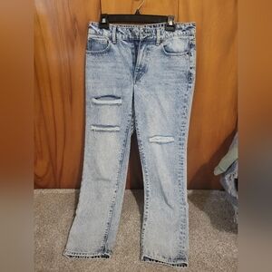 Buffalo David Bitton Light Blue Boyfriend Jeans